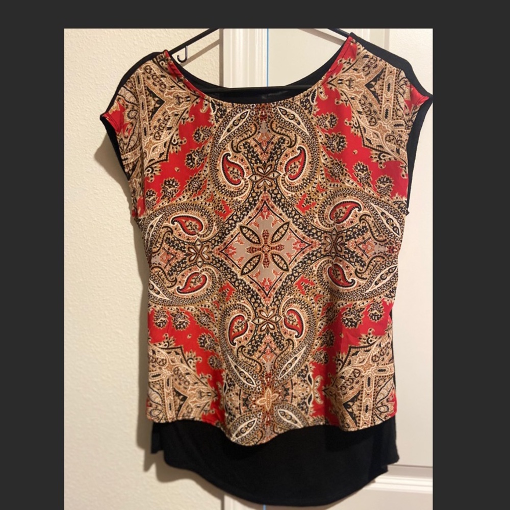 Short sleeve blouse